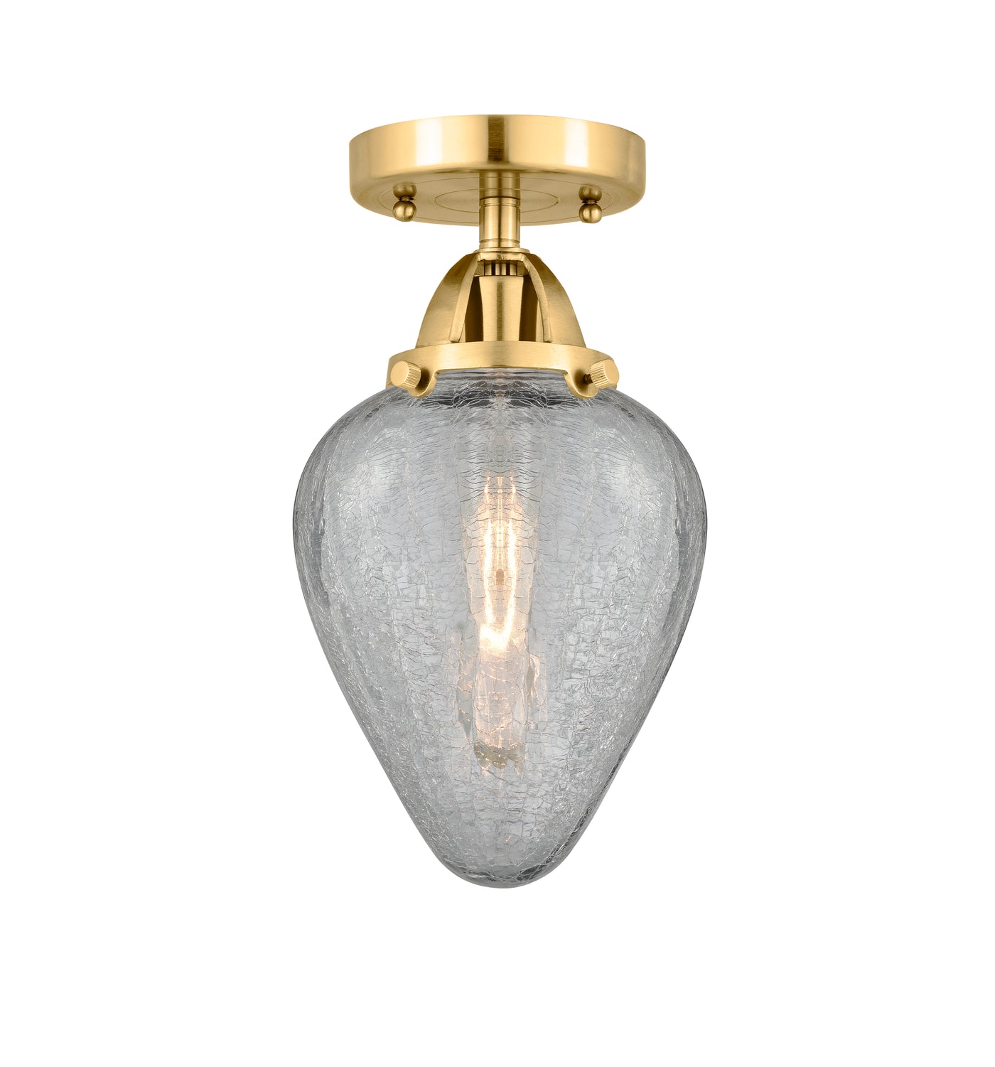 Nouveau Semi-Flush Mount Brushed Nickel