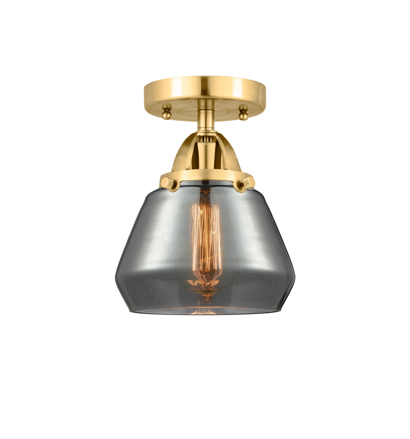 Nouveau Semi-Flush Mount Brushed Nickel