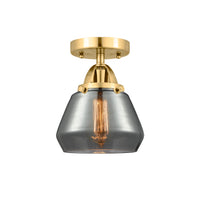 Nouveau Semi-Flush Mount Brushed Nickel