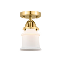 Nouveau Semi-Flush Mount Brushed Satin Nickel