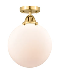 Nouveau Semi-Flush Mount Brushed Nickel