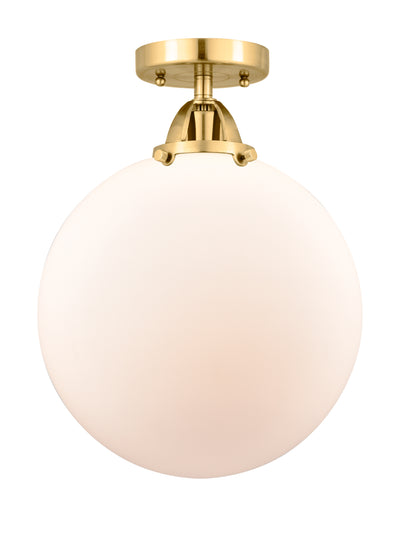 Nouveau Semi-Flush Mount Brushed Nickel