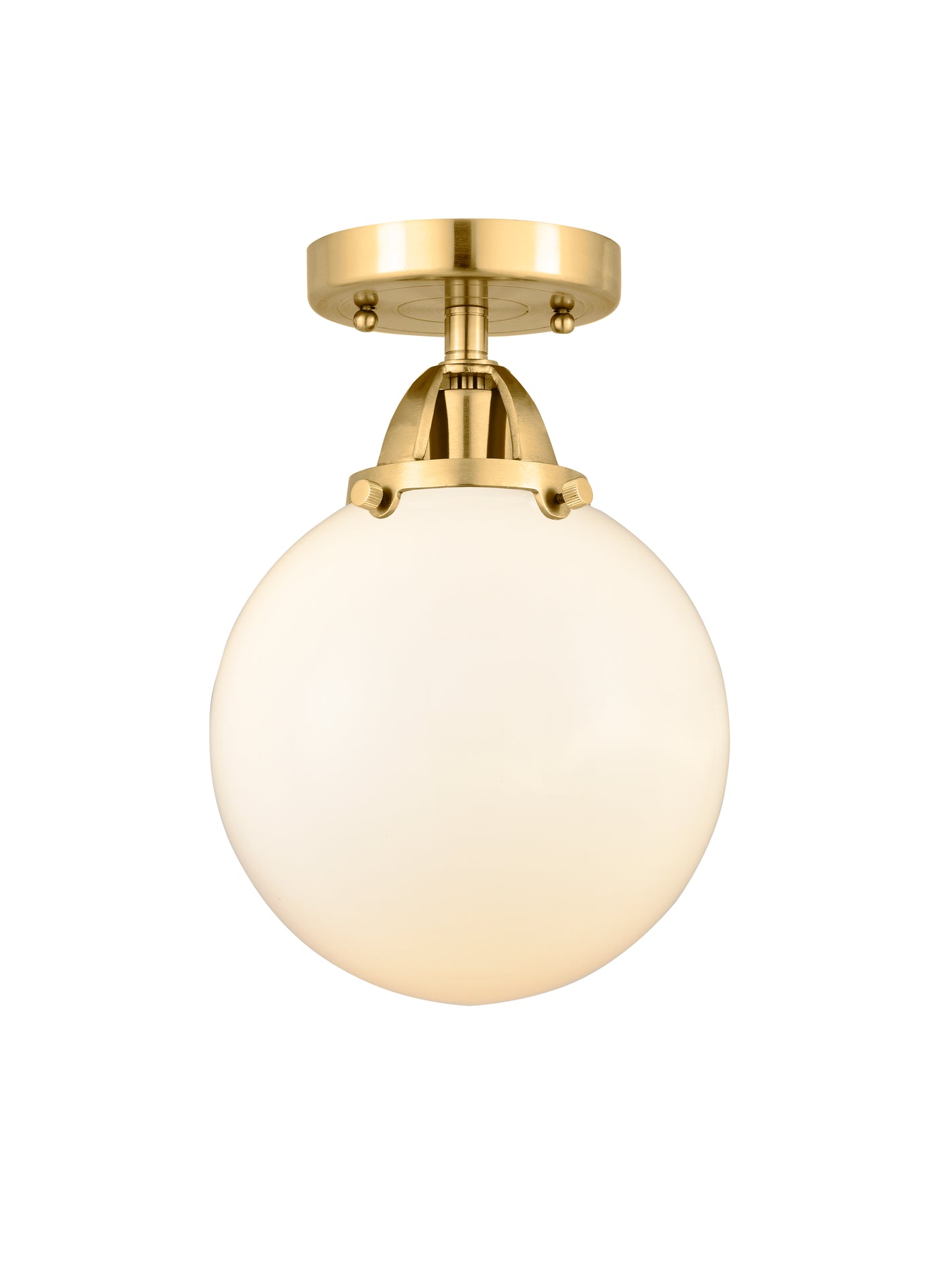 Nouveau Semi-Flush Mount Brushed Nickel