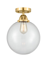 Nouveau Semi-Flush Mount Brushed Nickel
