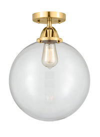 Nouveau Semi-Flush Mount Brushed Nickel