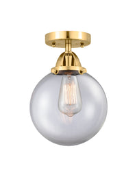 Nouveau Semi-Flush Mount Brushed Nickel