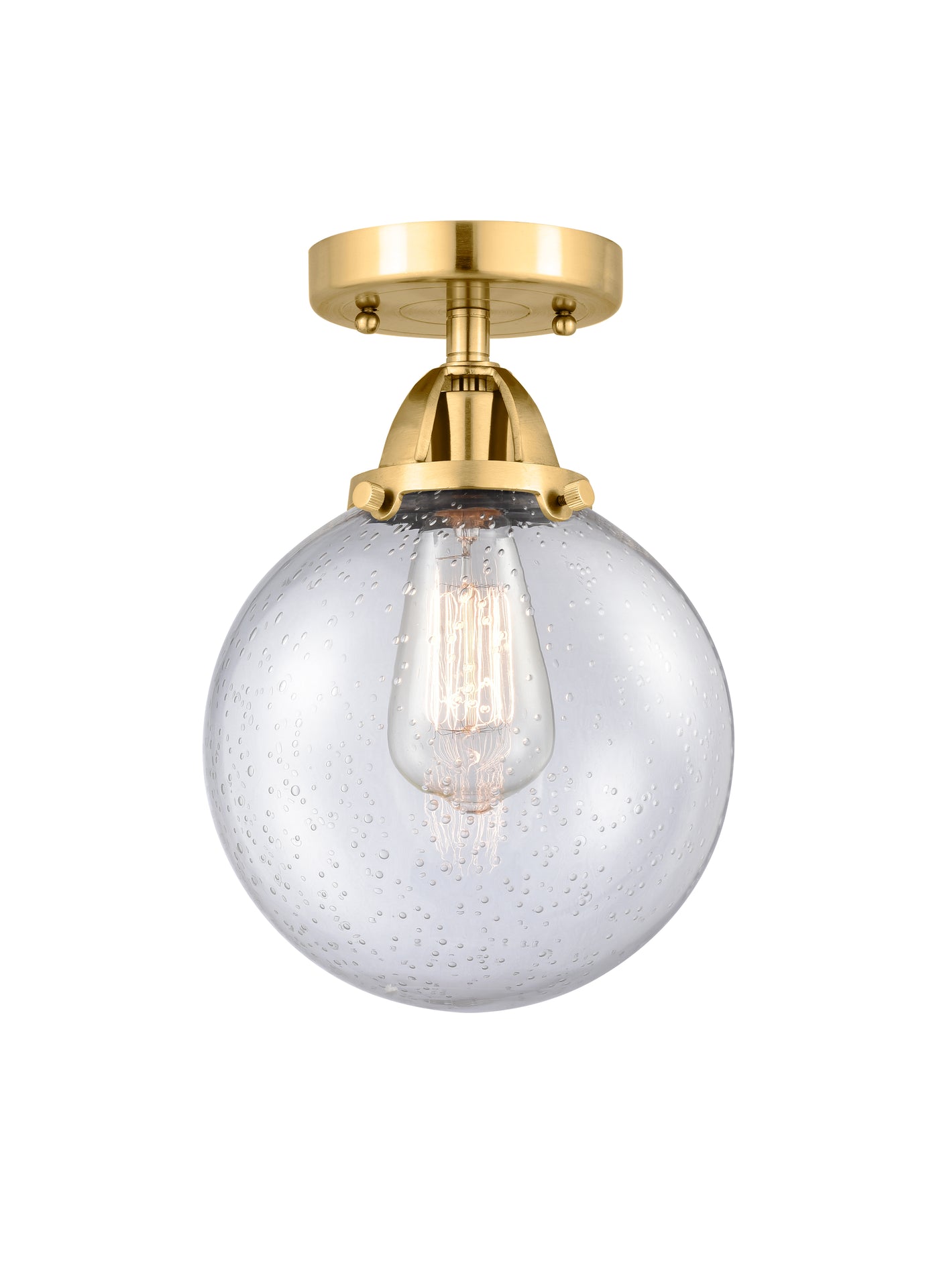 Nouveau Semi-Flush Mount Brushed Nickel