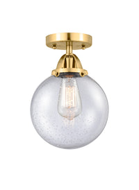 Nouveau Semi-Flush Mount Brushed Nickel