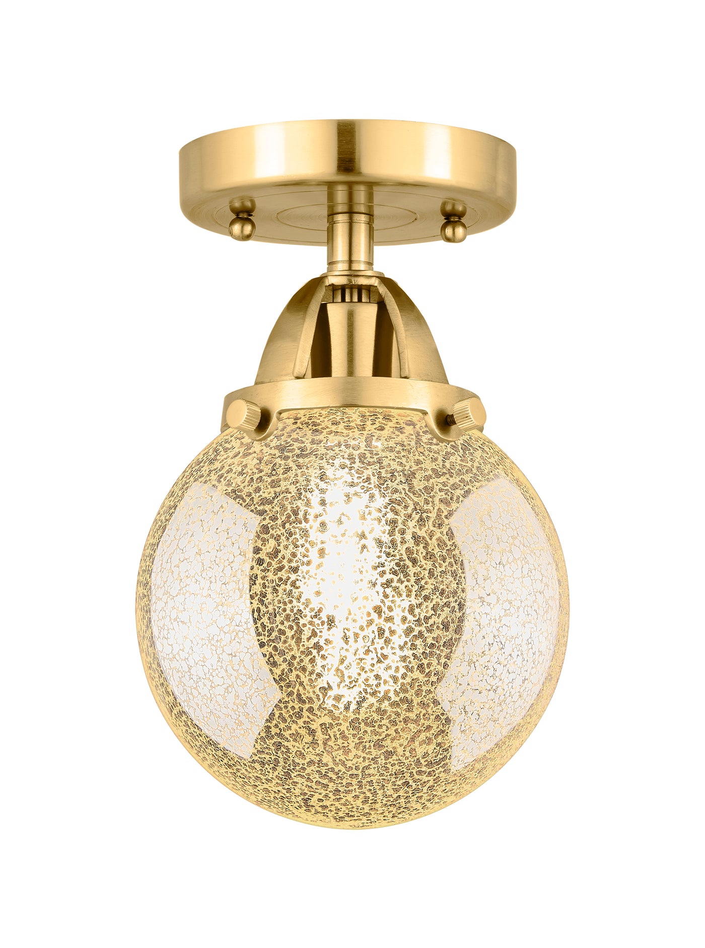 Nouveau Semi-Flush Mount Brushed Nickel