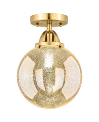Nouveau Semi-Flush Mount Brushed Nickel