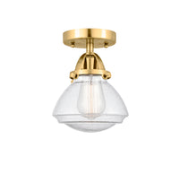 Nouveau Semi-Flush Mount Brushed Nickel