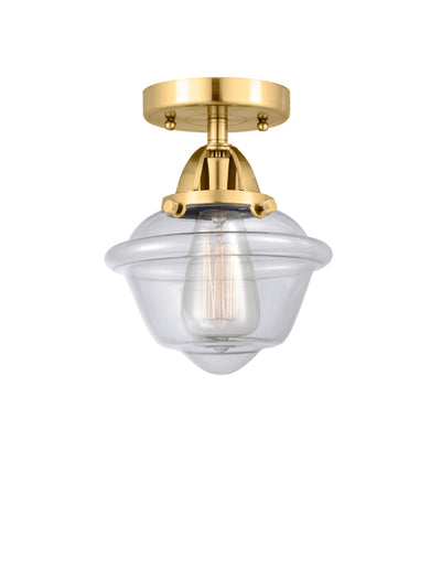 Nouveau Semi-Flush Mount Brushed Nickel