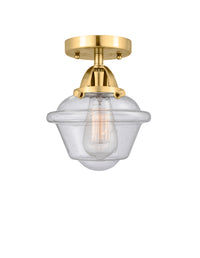 Nouveau Semi-Flush Mount Brushed Nickel