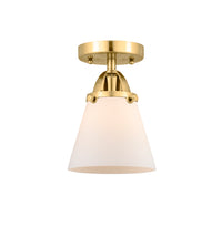 Nouveau Semi-Flush Mount Brushed Nickel