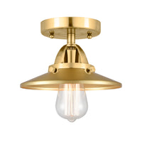 Nouveau Semi-Flush Mount 2 Cast Brass