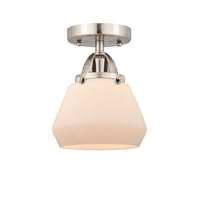 Nouveau Semi-Flush Mount Brushed Nickel