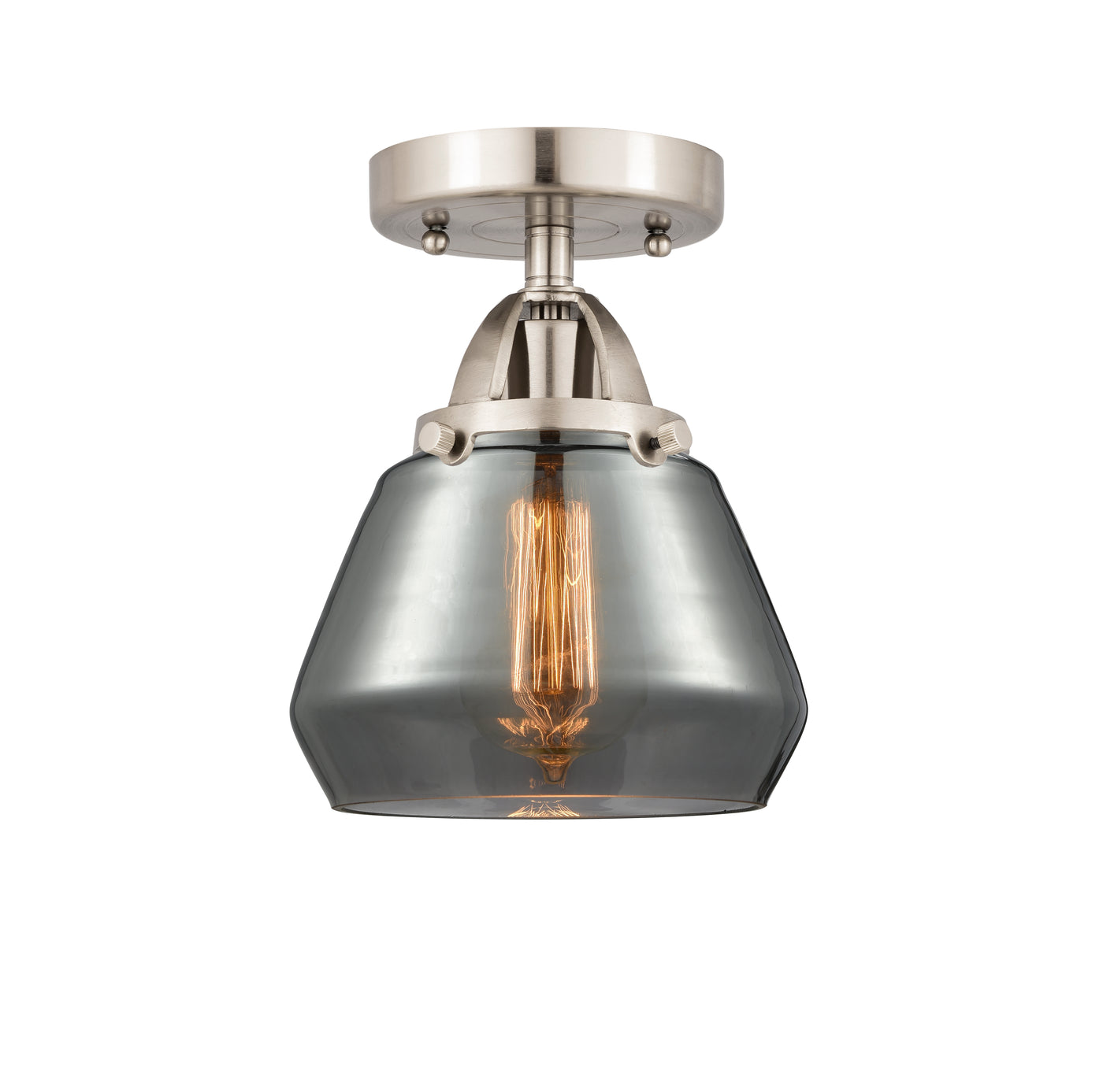 Nouveau Semi-Flush Mount Brushed Nickel
