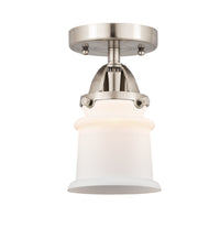Nouveau Semi-Flush Mount Brushed Satin Nickel