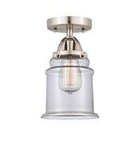 Nouveau Semi-Flush Mount Brushed Nickel