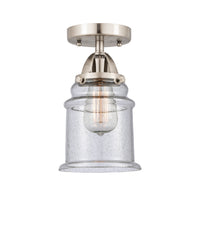 Nouveau Semi-Flush Mount Brushed Nickel