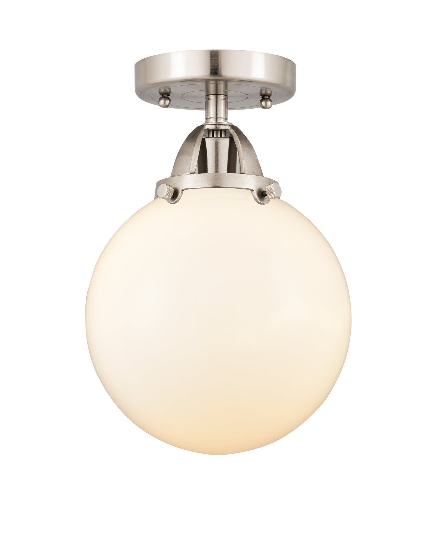 Nouveau Semi-Flush Mount Brushed Nickel