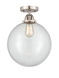 Nouveau Semi-Flush Mount Brushed Nickel