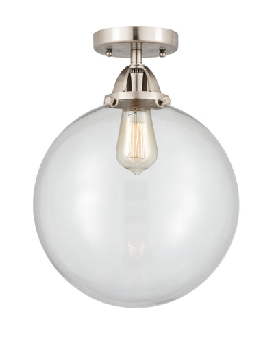 Nouveau Semi-Flush Mount Brushed Nickel