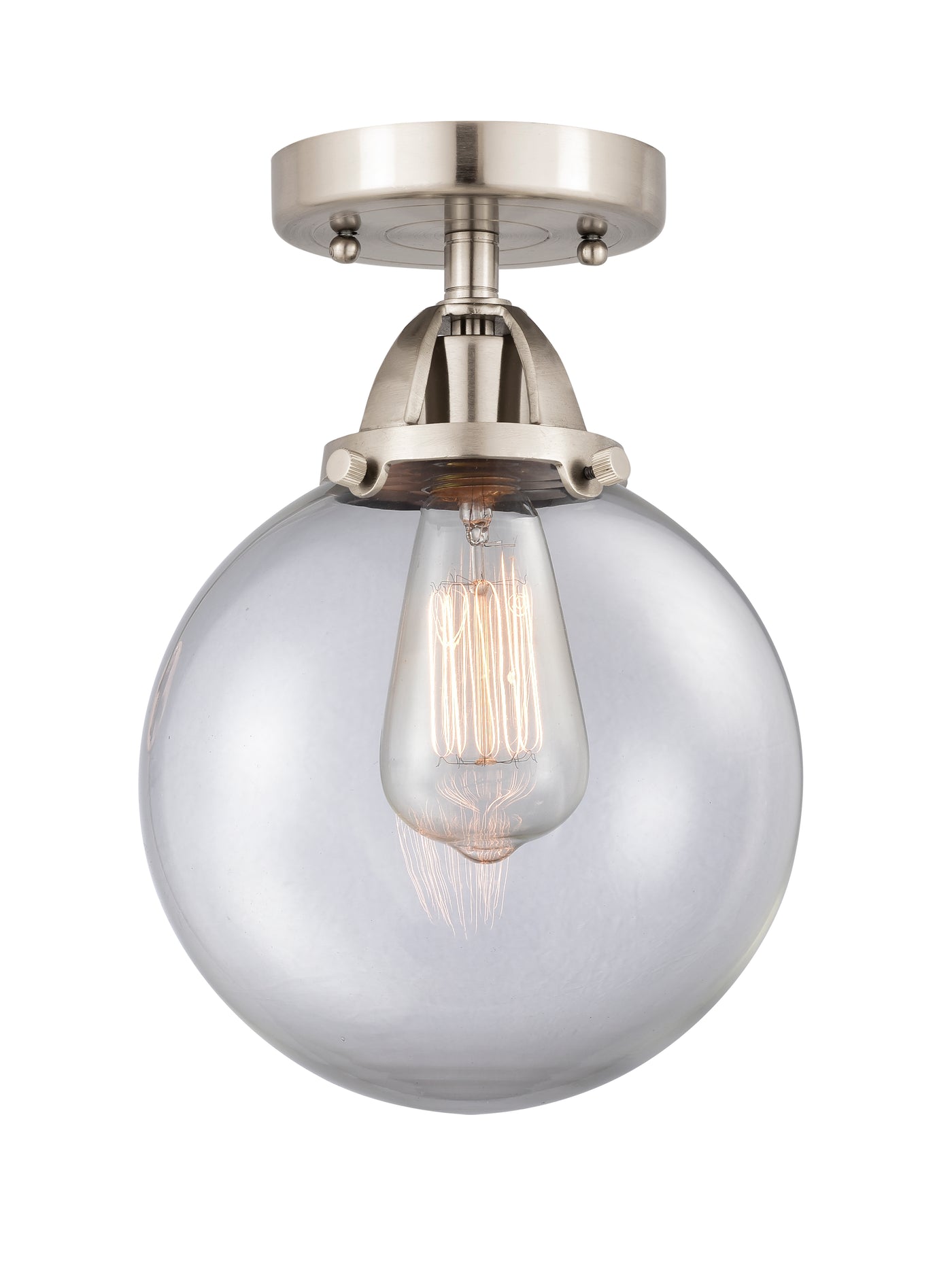 Nouveau Semi-Flush Mount Brushed Nickel
