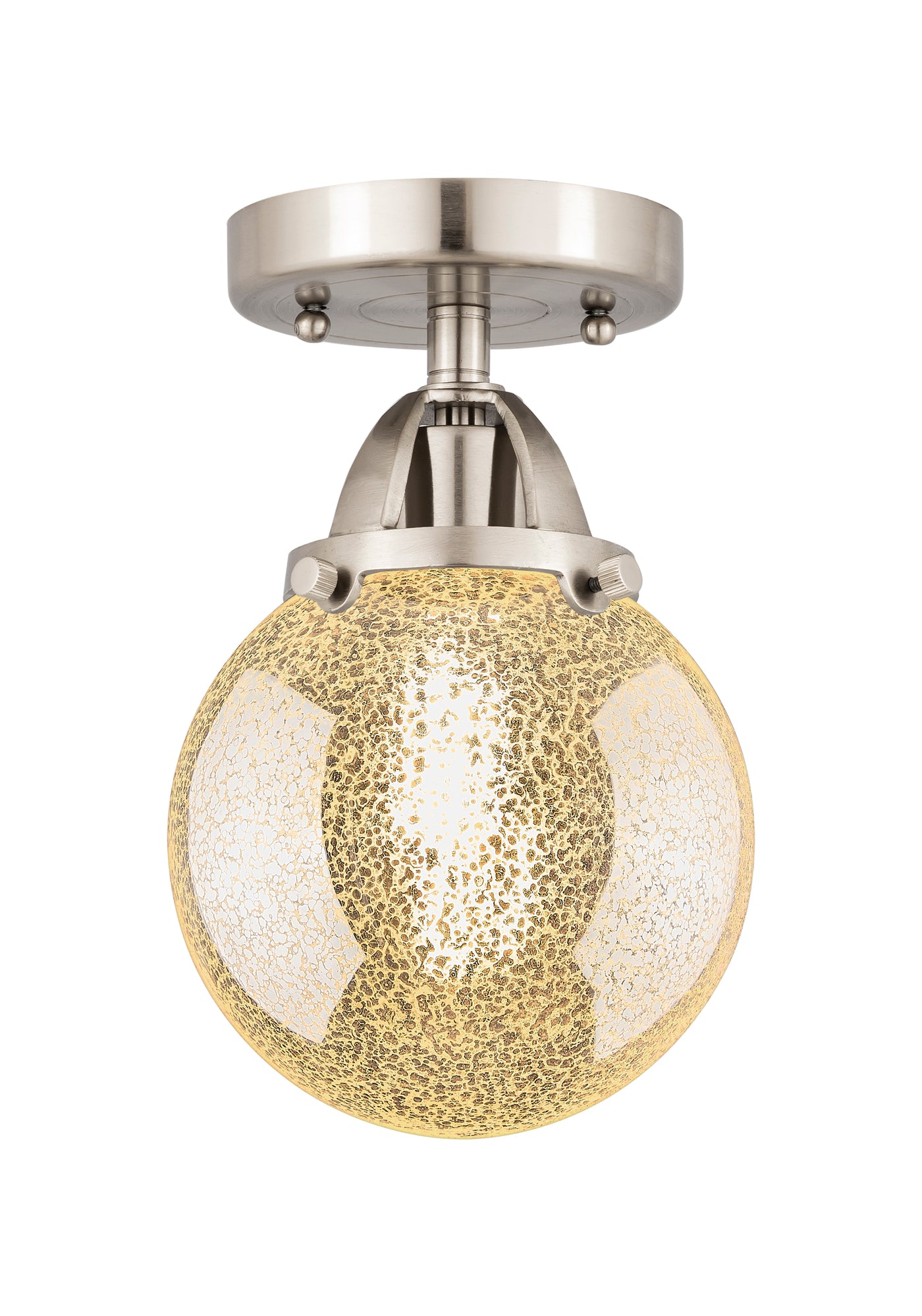 Nouveau Semi-Flush Mount Brushed Nickel