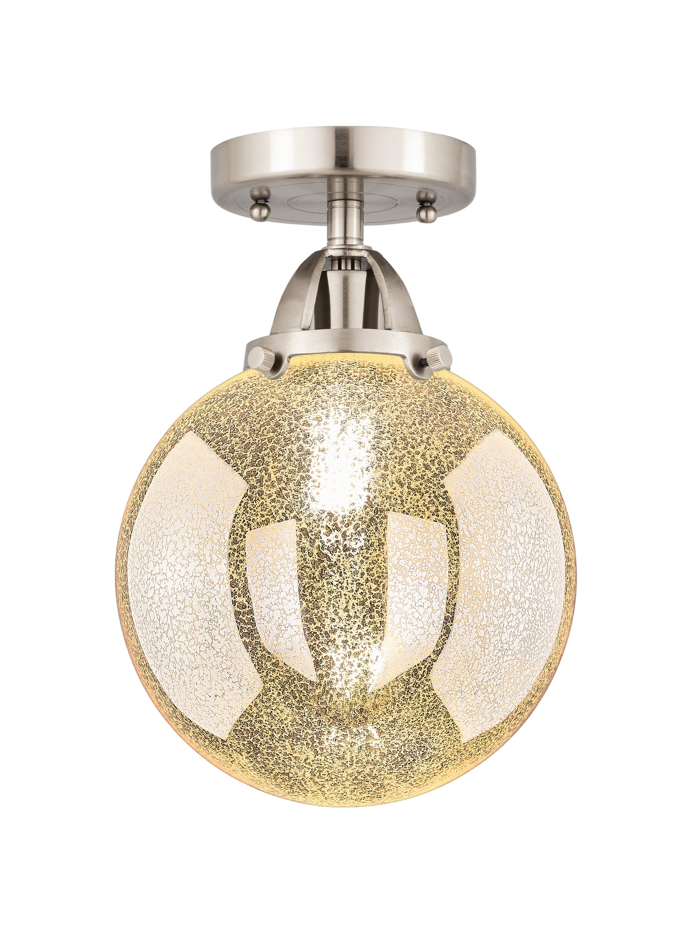 Nouveau Semi-Flush Mount Brushed Nickel
