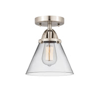 Nouveau Semi-Flush Mount Brushed Nickel