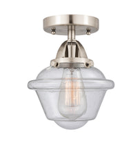 Nouveau Semi-Flush Mount Brushed Nickel