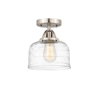 Nouveau Semi-Flush Mount Cast Brass