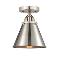 Nouveau Semi-Flush Mount 2 Light Satin Nickel