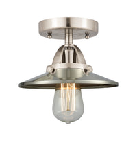 Nouveau Semi-Flush Mount 2 Cast Brass