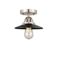 Nouveau Semi-Flush Mount 2 Cast Brass