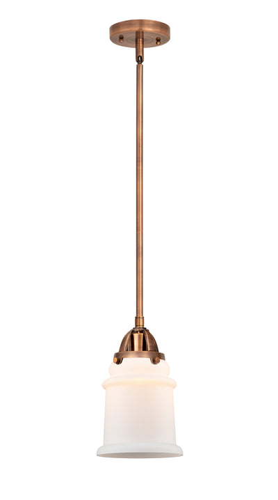 Nouveau 2 Mini Pendant Antique Copper