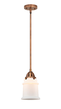 Nouveau 2 Mini Pendant Antique Copper Finish