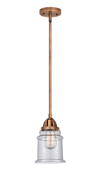 Nouveau 2 Mini Pendant Antique Copper