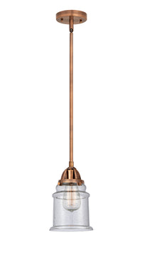 Nouveau 2 Mini Pendant Antique Copper Finish