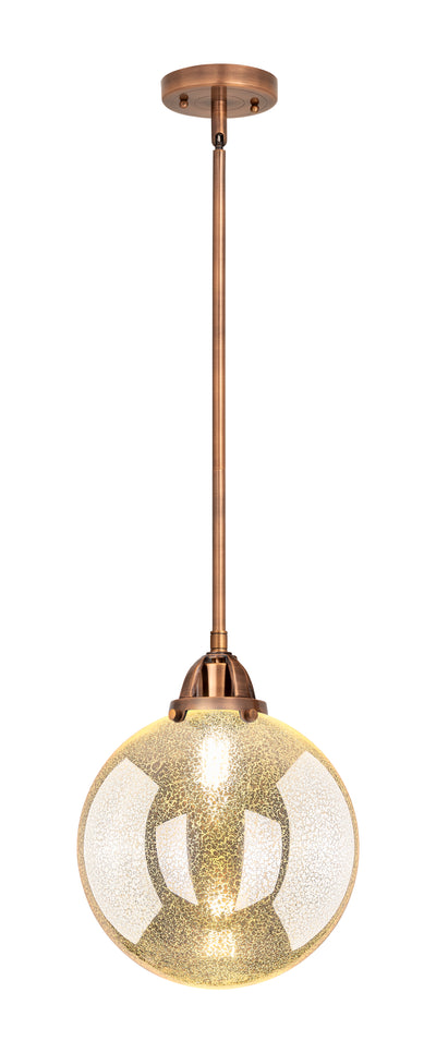 Nouveau 2 Mini Pendant Antique Copper Finish