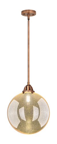 Nouveau 2 Mini Pendant Antique Copper