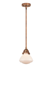 Nouveau 2 Mini Pendant Antique Copper Finish