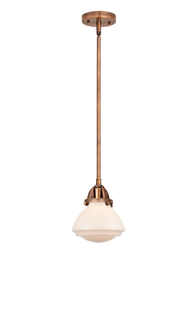 Nouveau 2 Mini Pendant Antique Copper Finish