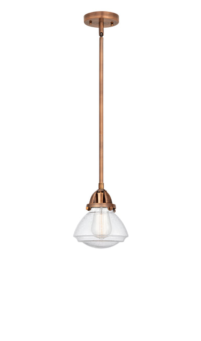 Nouveau 2 Mini Pendant Antique Copper