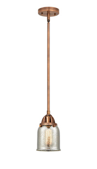 Nouveau 2 Mini Pendant Antique Copper Brass