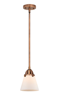 Nouveau 2 Mini Pendant Antique Copper Finish