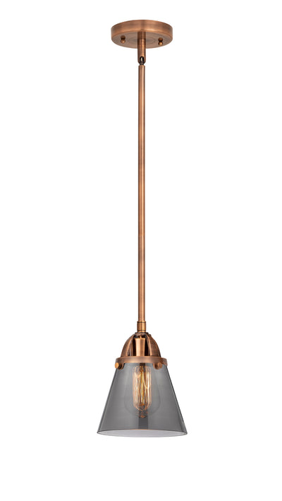 Nouveau 2 Mini Pendant Antique Copper Finish