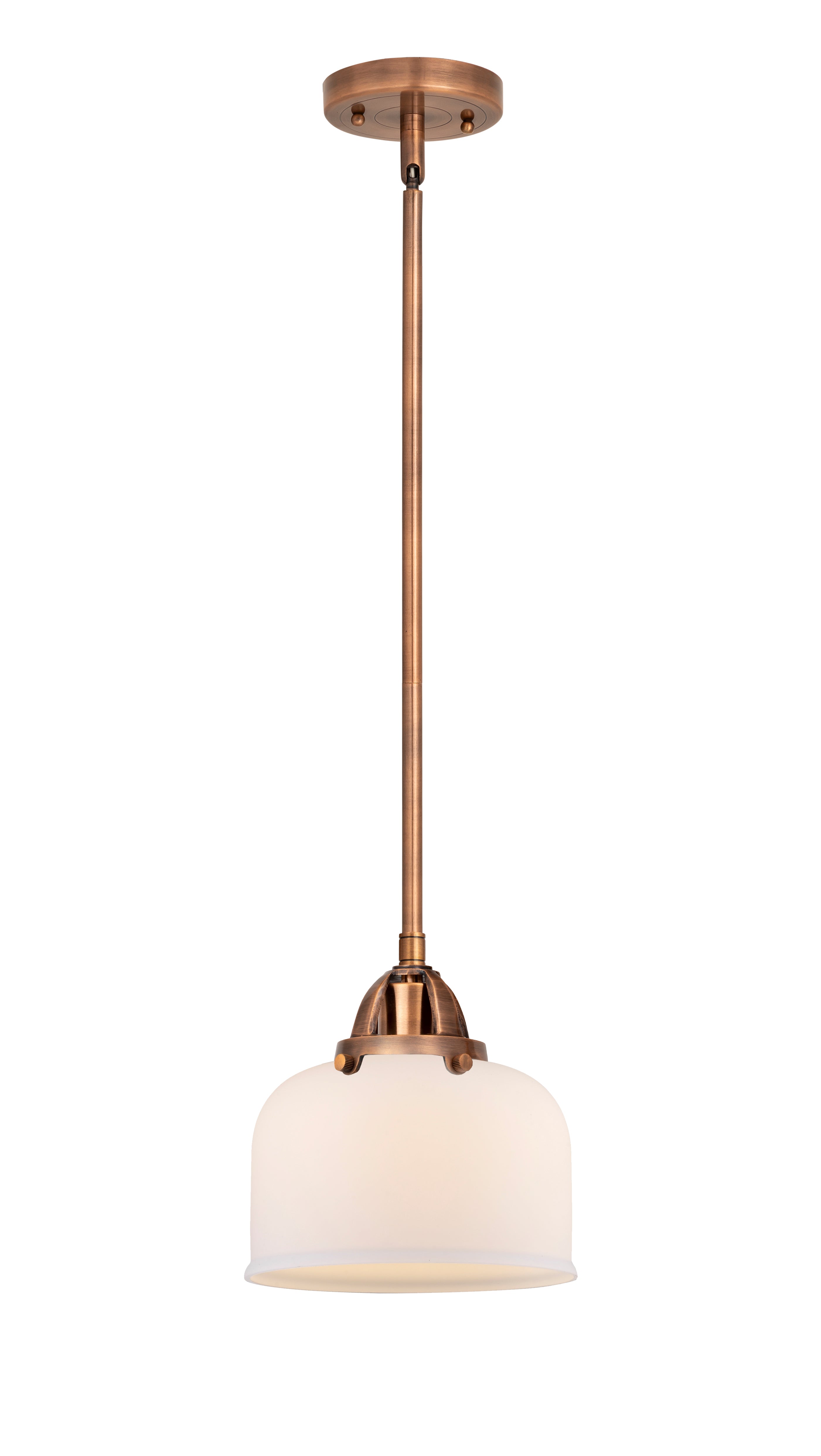 Nouveau 2 Mini Pendant Antique Copper Finish