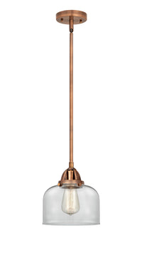 Nouveau 2 Mini Pendant Antique Copper Finish